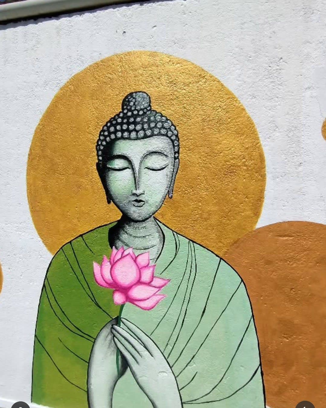 Mural Buda
