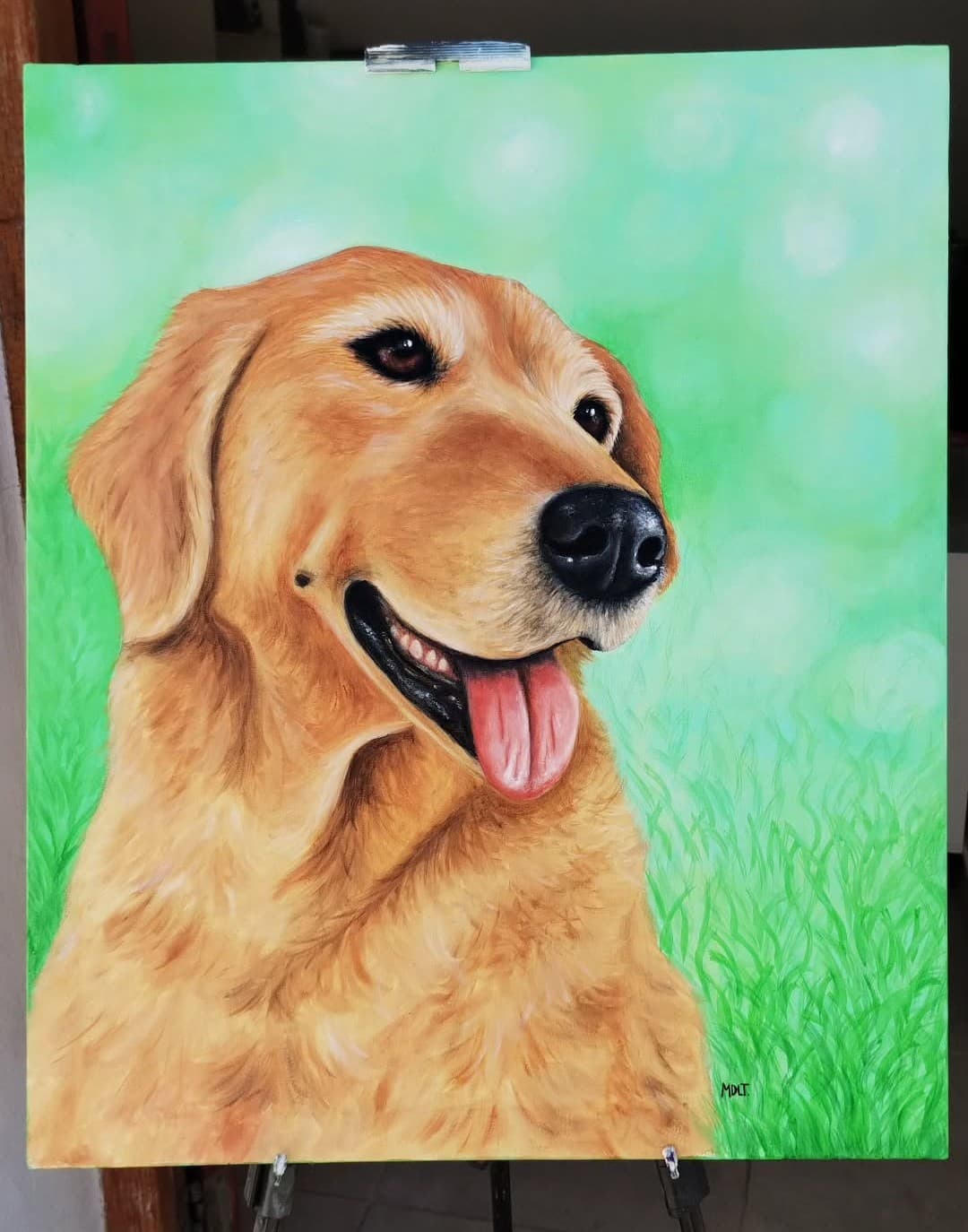 Pintura en óleo - Perro